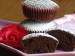 Kakaové muffinky s čučoriedkami
